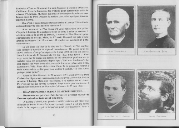 Apôtres des Nouvelles Hébrides / Bilan du premier séjour de Victor Douceré / Paul Monnier /  Vanuatu/ Vanuatu