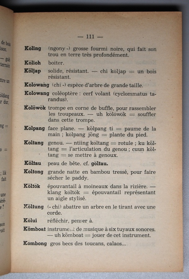 Dictionnaire Srê (Köho) - Français, Jacques Dournes / Dictionnaire Srê (Köho) - Français, Jacques Dournes / Dournes, Jacques /  Viet Nam/ Viet Nam