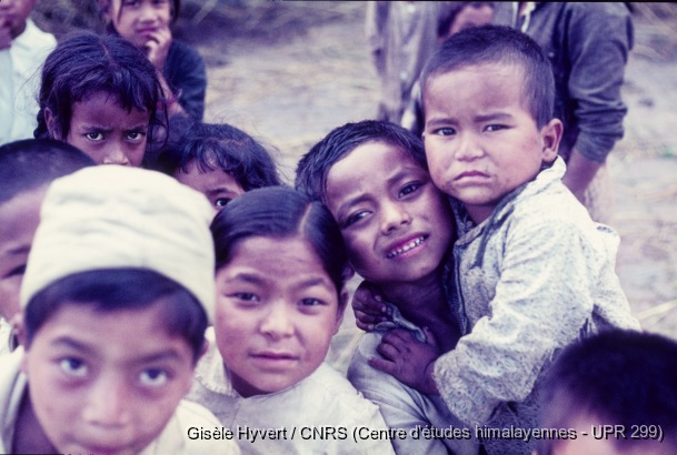 Vallée de Kathmandu c.1970 / Enfants.  / Hyvert, Gisèle  / Panauti (Kavrepalanchok district) ?, Népal 