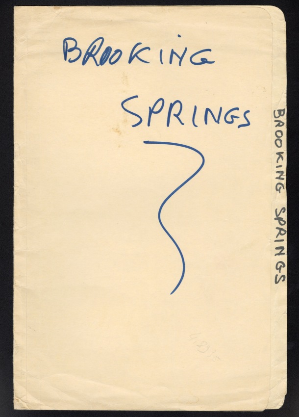 Brooking Springs : Departement Social Services / Brooking Springs : Departement Social Services /  /  Australia/ Australie
