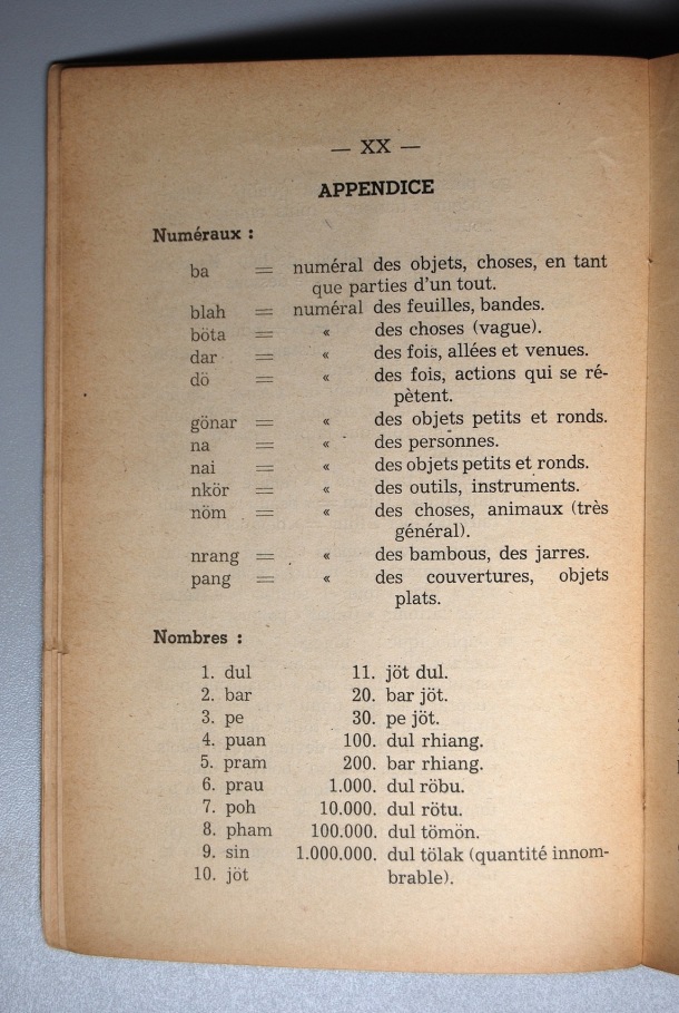 Dictionnaire Srê (Köho) - Français, Jacques Dournes / introduction:appendice / Dournes, Jacques /  Viet Nam/ Viet Nam