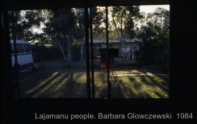 The Warlpiri Baptist Church:  Lajamanu and Yuendumu, 1984 / View from the mission / Barbara Glowczewski / Lajamanu and Yuendumu, Tanami Desert, Central Australia