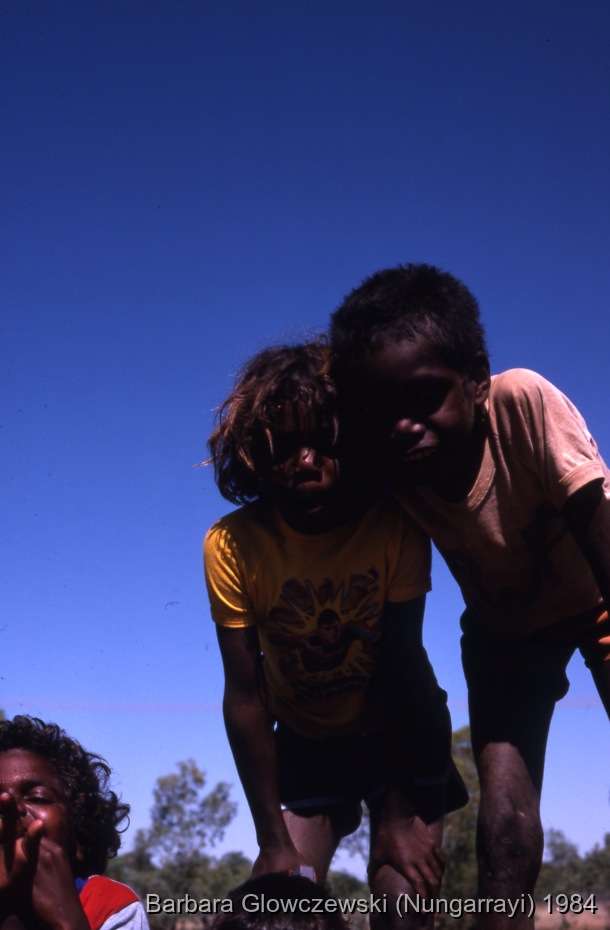 Fieldwork, Lajamanu 1984 /   / Barbara Glowczewski / Lajamanu, Tanami Desert, Central Australia, NT