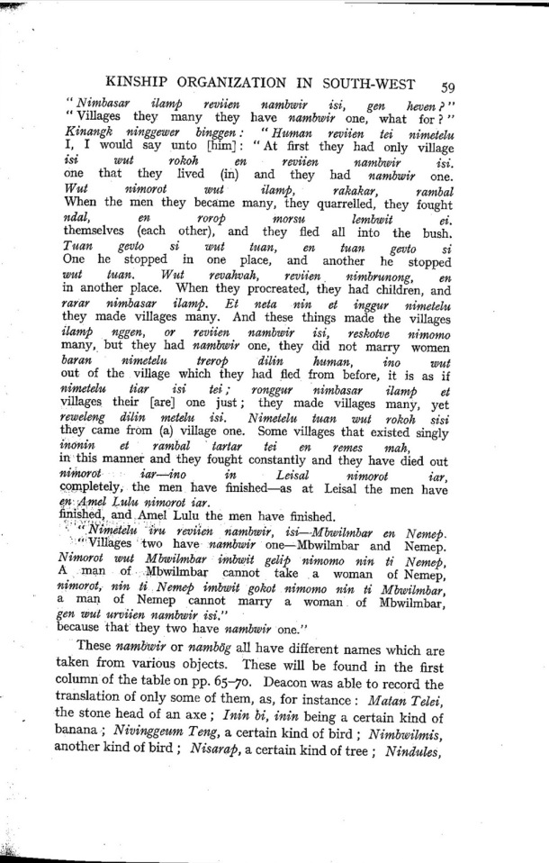 Deacon A.B., 1934. Malekula: A Vanishing People in the New Hebrides / Deacon A.B., 1934. Malekula: A Vanishing People in the New Hebrides / Bernard A. Deacon / Vanuatu, Nouvelles-Hébrides, Malekula, South-West Bay