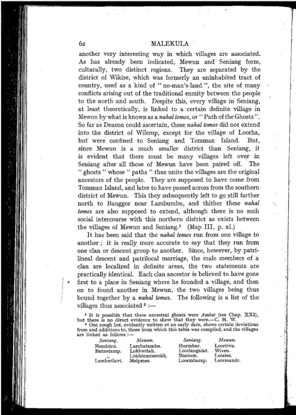 Deacon A.B., 1934. Malekula: A Vanishing People in the New Hebrides / Deacon A.B., 1934. Malekula: A Vanishing People in the New Hebrides / Bernard A. Deacon / Vanuatu, Nouvelles-Hébrides, Malekula, South-West Bay