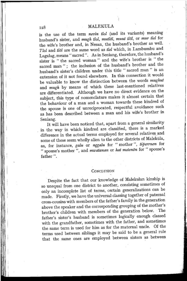 Deacon A.B., 1934. Malekula: A Vanishing People in the New Hebrides / Conclusion / Bernard A. Deacon / Vanuatu, Nouvelles-Hébrides, Malekula, South-West Bay