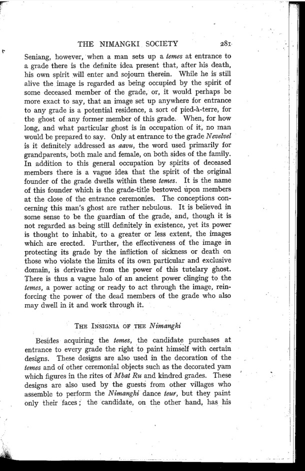 Deacon A.B., 1934. Malekula: A Vanishing People in the New Hebrides / The Insignia of the Nimangki / Bernard A. Deacon / Vanuatu, Nouvelles-Hébrides, Malekula, South-West Bay
