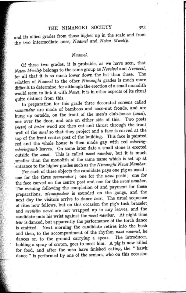 Deacon A.B., 1934. Malekula: A Vanishing People in the New Hebrides / Naamel / Bernard A. Deacon / Vanuatu, Nouvelles-Hébrides, Malekula, South-West Bay