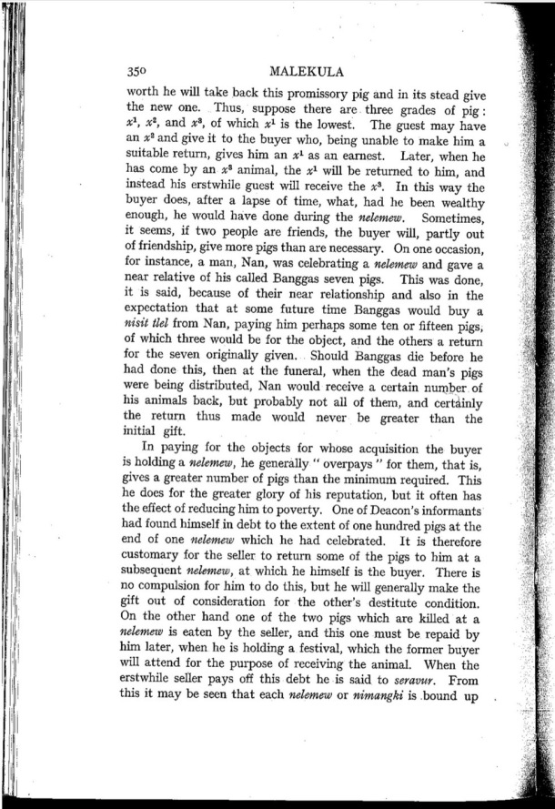 Deacon A.B., 1934. Malekula: A Vanishing People in the New Hebrides / Deacon A.B., 1934. Malekula: A Vanishing People in the New Hebrides / Bernard A. Deacon / Vanuatu, Nouvelles-Hébrides, Malekula, South-West Bay