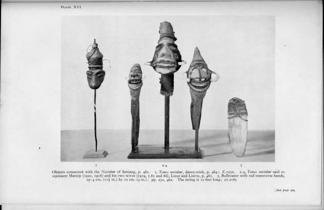 Deacon A.B., 1934. Malekula: A Vanishing People in the New Hebrides / Objects connected with the Nevinbur / Bernard A. Deacon / Vanuatu, Nouvelles-Hébrides, Malekula, South-West Bay