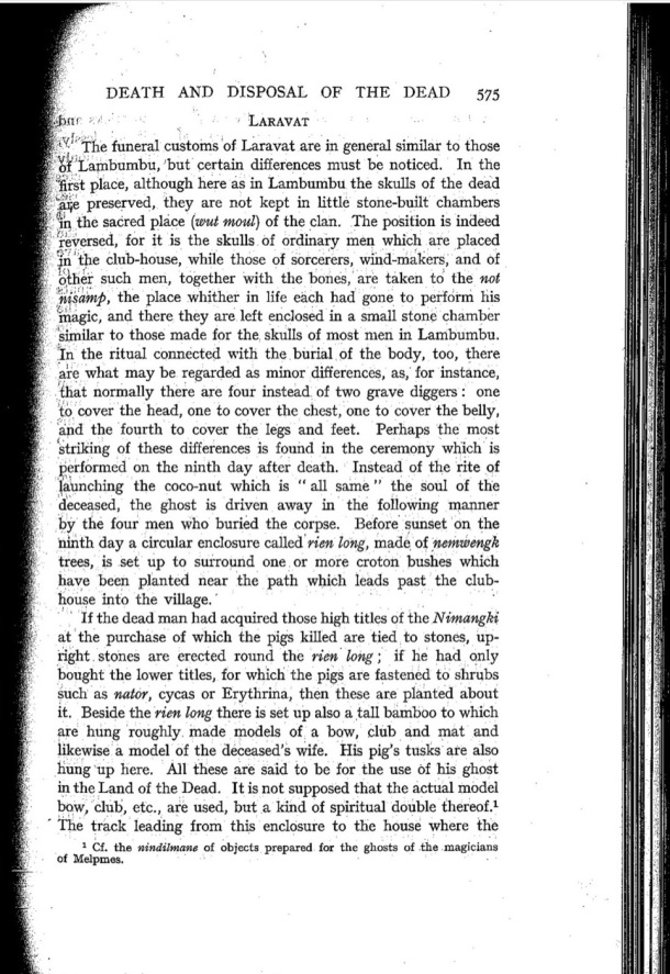 Deacon A.B., 1934. Malekula: A Vanishing People in the New Hebrides / Deacon A.B., 1934. Malekula: A Vanishing People in the New Hebrides / Bernard A. Deacon / Vanuatu, Nouvelles-Hébrides, Malekula, South-West Bay