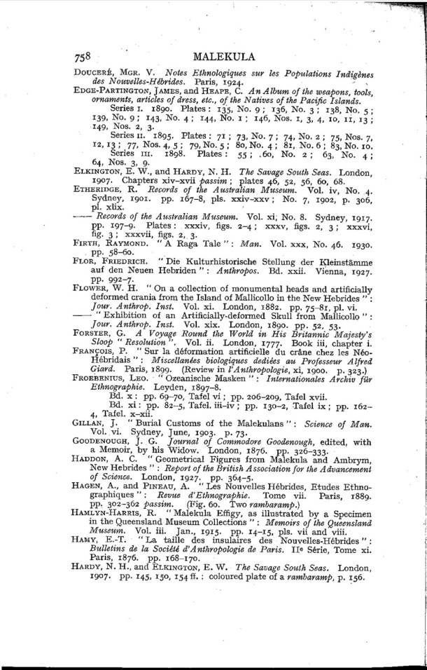 Deacon A.B., 1934. Malekula: A Vanishing People in the New Hebrides / Deacon A.B., 1934. Malekula: A Vanishing People in the New Hebrides / Bernard A. Deacon / Vanuatu, Nouvelles-Hébrides, Malekula, South-West Bay