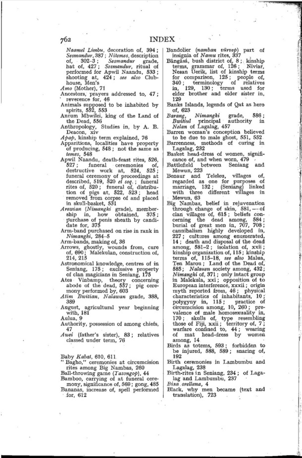 Deacon A.B., 1934. Malekula: A Vanishing People in the New Hebrides / Deacon A.B., 1934. Malekula: A Vanishing People in the New Hebrides / Bernard A. Deacon / Vanuatu, Nouvelles-Hébrides, Malekula, South-West Bay