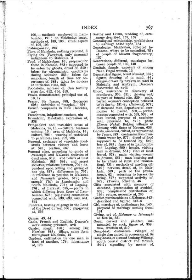 Deacon A.B., 1934. Malekula: A Vanishing People in the New Hebrides / Deacon A.B., 1934. Malekula: A Vanishing People in the New Hebrides / Bernard A. Deacon / Vanuatu, Nouvelles-Hébrides, Malekula, South-West Bay