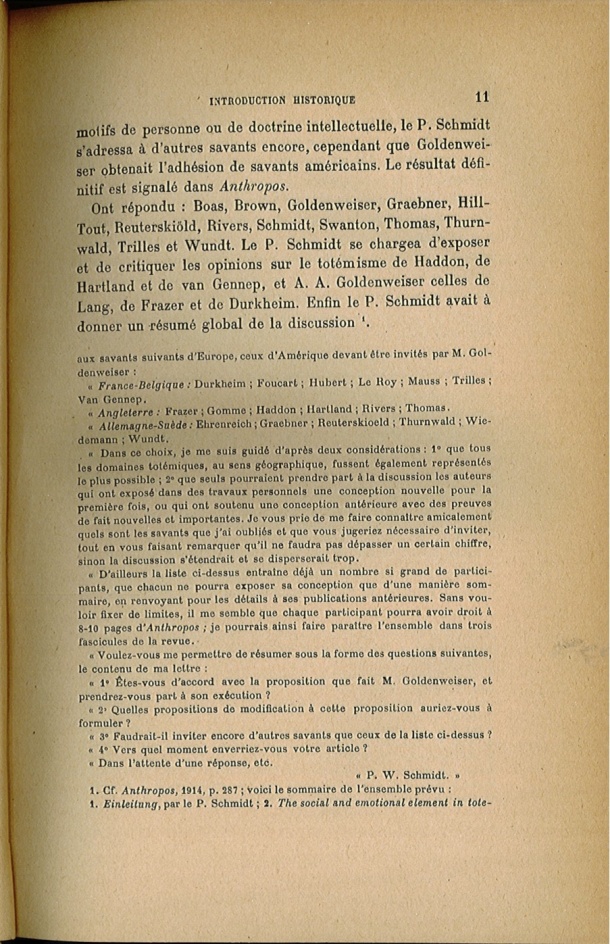 Arnold Van Gennep, l'État Actuel du Problème Totémique, 1920 / Arnold Van Gennep, l'État Actuel du Problème Totémique, 1920 / Van Gennep, Arnold /