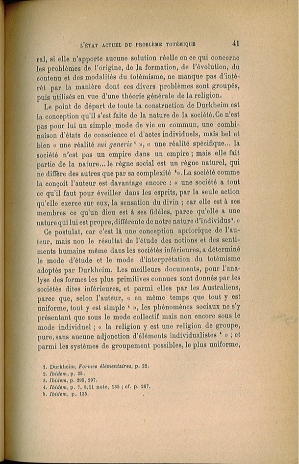 Arnold Van Gennep, l'État Actuel du Problème Totémique, 1920 / Arnold Van Gennep, l'État Actuel du Problème Totémique, 1920 / Van Gennep, Arnold /
