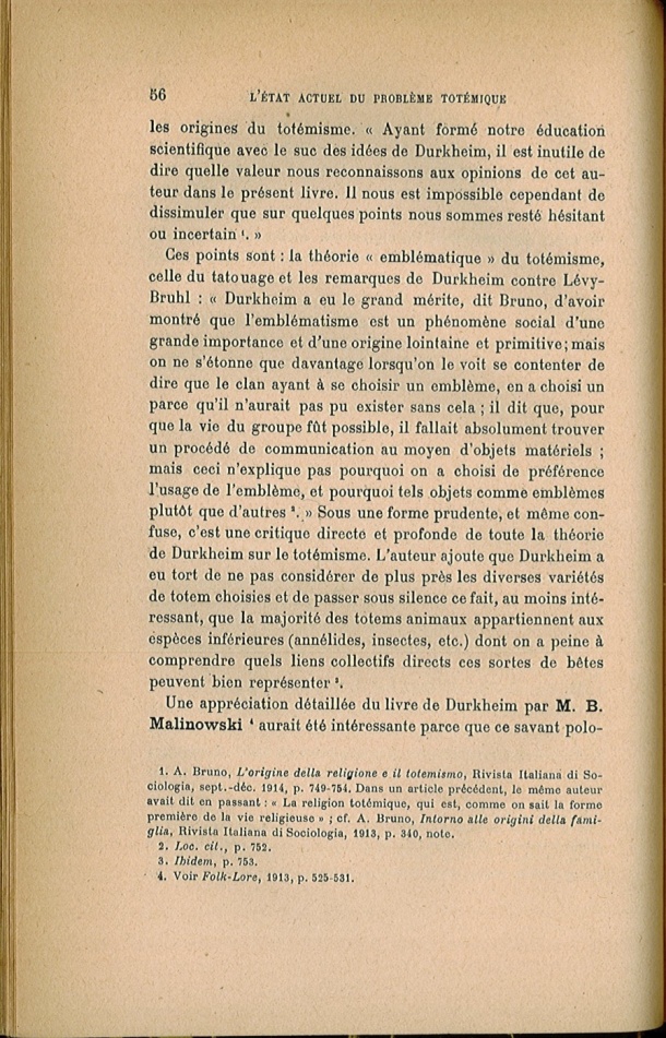 Arnold Van Gennep, l'État Actuel du Problème Totémique, 1920 / Arnold Van Gennep, l'État Actuel du Problème Totémique, 1920 / Van Gennep, Arnold / 