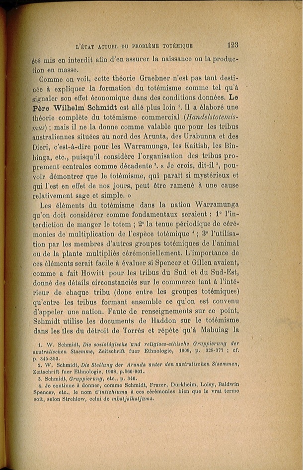 Arnold Van Gennep, l'État Actuel du Problème Totémique, 1920 / Arnold Van Gennep, l'État Actuel du Problème Totémique, 1920 / Van Gennep, Arnold / 