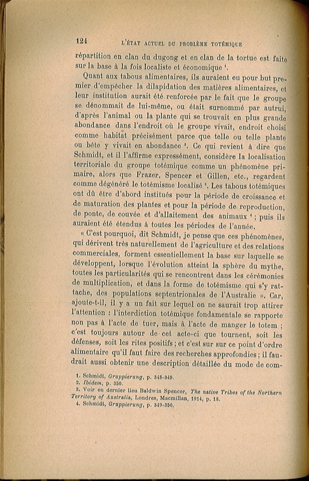 Arnold Van Gennep, l'État Actuel du Problème Totémique, 1920 / Arnold Van Gennep, l'État Actuel du Problème Totémique, 1920 / Van Gennep, Arnold / 