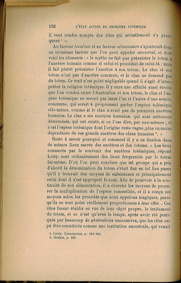 Arnold Van Gennep, l'État Actuel du Problème Totémique, 1920 / Arnold Van Gennep, l'État Actuel du Problème Totémique, 1920 / Van Gennep, Arnold /