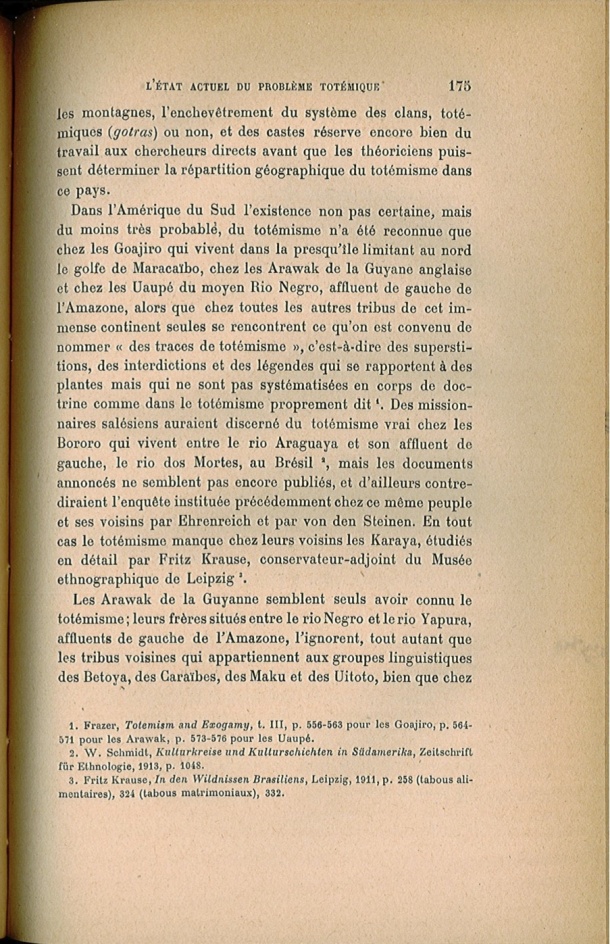 Arnold Van Gennep, l'État Actuel du Problème Totémique, 1920 / Arnold Van Gennep, l'État Actuel du Problème Totémique, 1920 / Van Gennep, Arnold / 