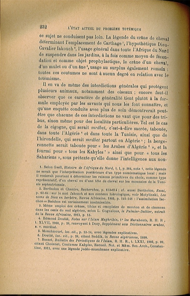Arnold Van Gennep, l'État Actuel du Problème Totémique, 1920 / Arnold Van Gennep, l'État Actuel du Problème Totémique, 1920 / Van Gennep, Arnold /