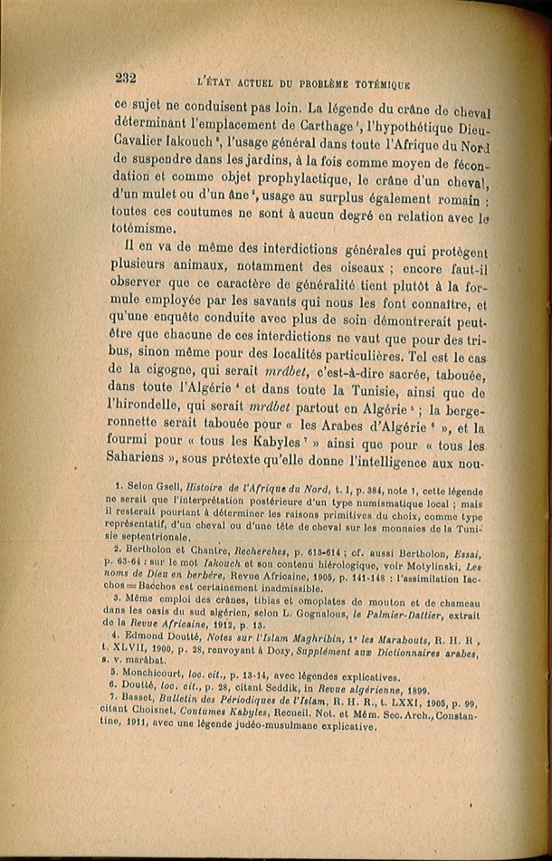 Arnold Van Gennep, l'État Actuel du Problème Totémique, 1920 / Arnold Van Gennep, l'État Actuel du Problème Totémique, 1920 / Van Gennep, Arnold / 