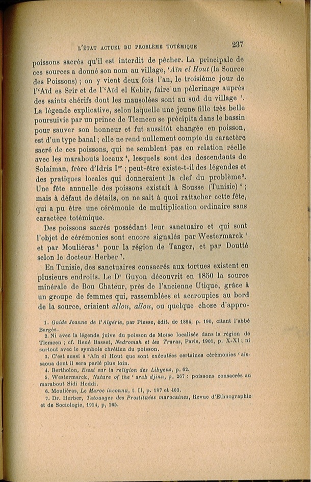 Arnold Van Gennep, l'État Actuel du Problème Totémique, 1920 / Arnold Van Gennep, l'État Actuel du Problème Totémique, 1920 / Van Gennep, Arnold /