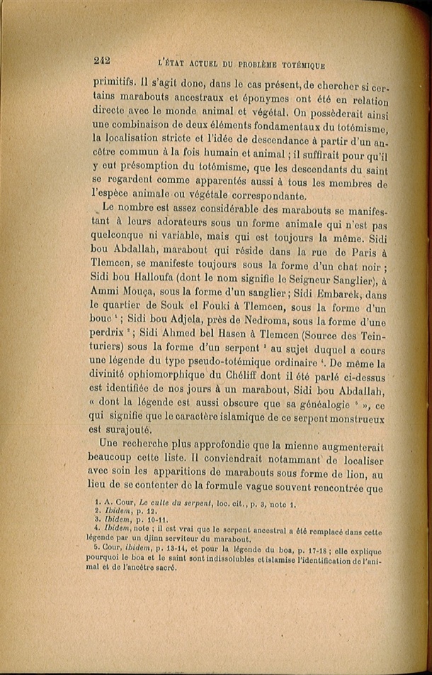 Arnold Van Gennep, l'État Actuel du Problème Totémique, 1920 / Arnold Van Gennep, l'État Actuel du Problème Totémique, 1920 / Van Gennep, Arnold /