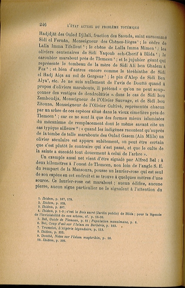 Arnold Van Gennep, l'État Actuel du Problème Totémique, 1920 / Arnold Van Gennep, l'État Actuel du Problème Totémique, 1920 / Van Gennep, Arnold / 