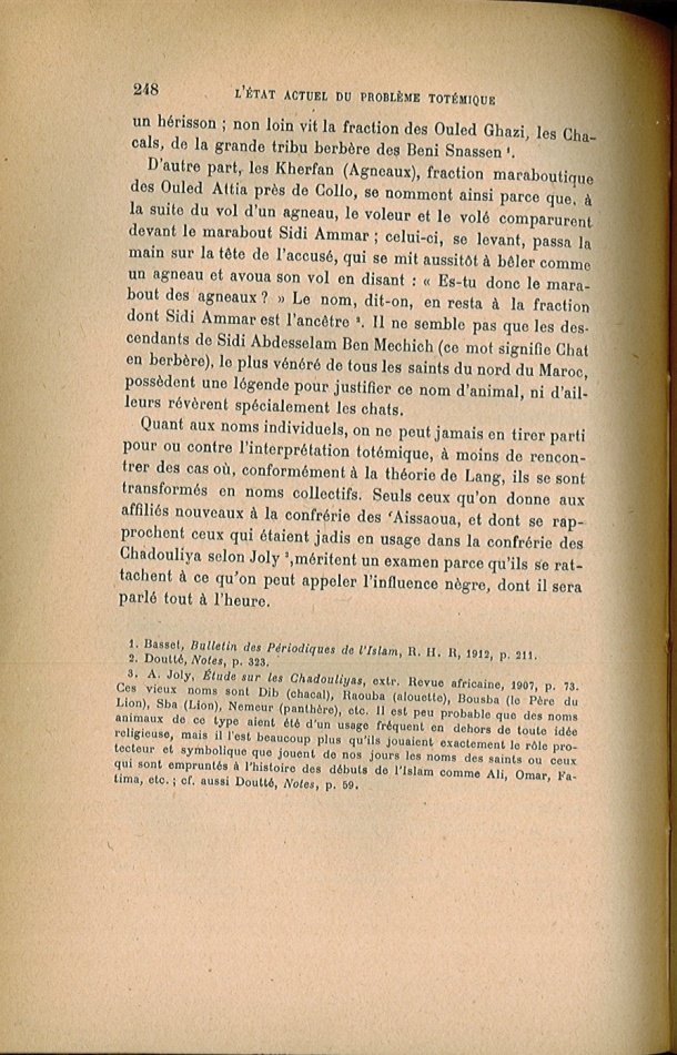 Arnold Van Gennep, l'État Actuel du Problème Totémique, 1920 / Arnold Van Gennep, l'État Actuel du Problème Totémique, 1920 / Van Gennep, Arnold / 