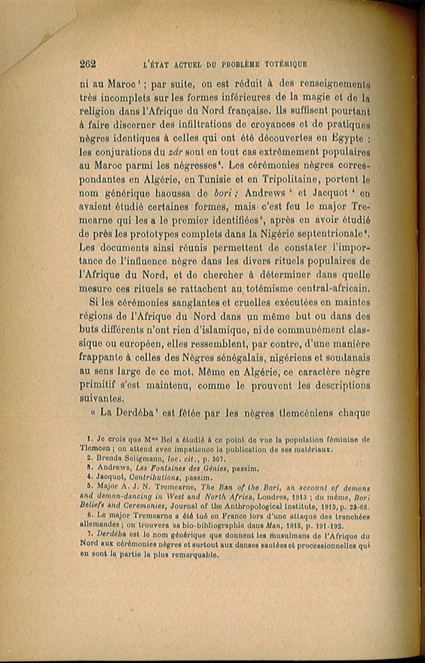 Arnold Van Gennep, l'État Actuel du Problème Totémique, 1920 / Arnold Van Gennep, l'État Actuel du Problème Totémique, 1920 / Van Gennep, Arnold /