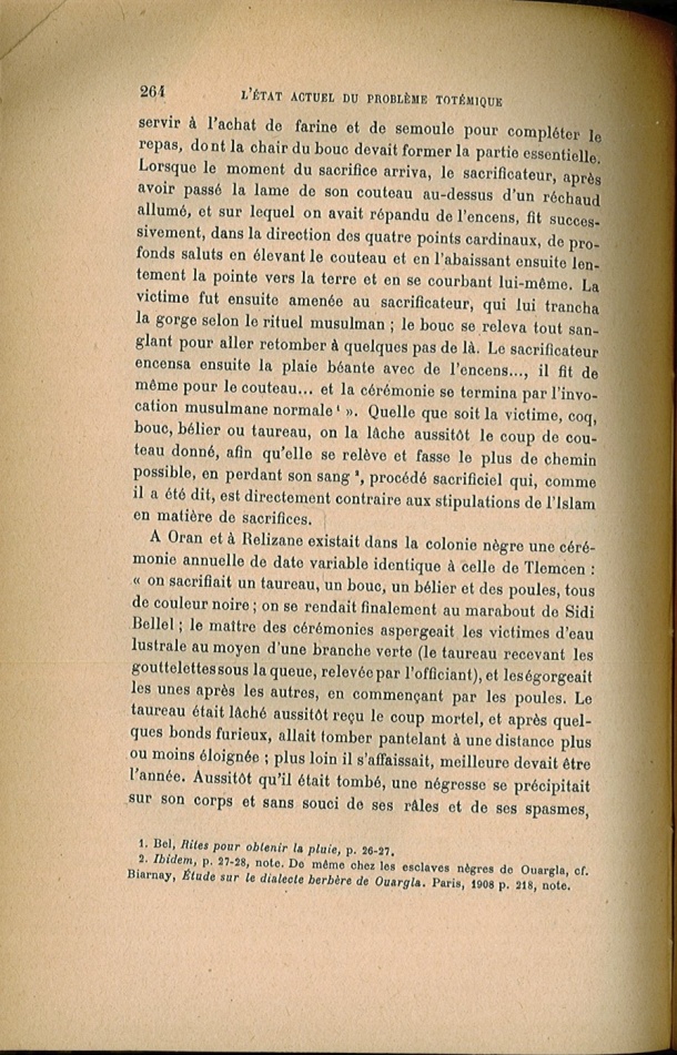 Arnold Van Gennep, l'État Actuel du Problème Totémique, 1920 / Arnold Van Gennep, l'État Actuel du Problème Totémique, 1920 / Van Gennep, Arnold /