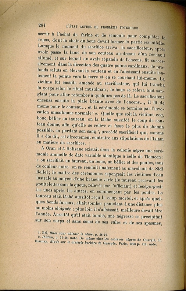 Arnold Van Gennep, l'État Actuel du Problème Totémique, 1920 / Arnold Van Gennep, l'État Actuel du Problème Totémique, 1920 / Van Gennep, Arnold / 