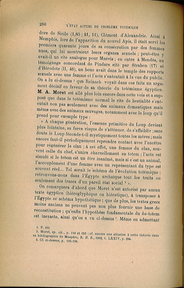 Arnold Van Gennep, l'État Actuel du Problème Totémique, 1920 / Arnold Van Gennep, l'État Actuel du Problème Totémique, 1920 / Van Gennep, Arnold /