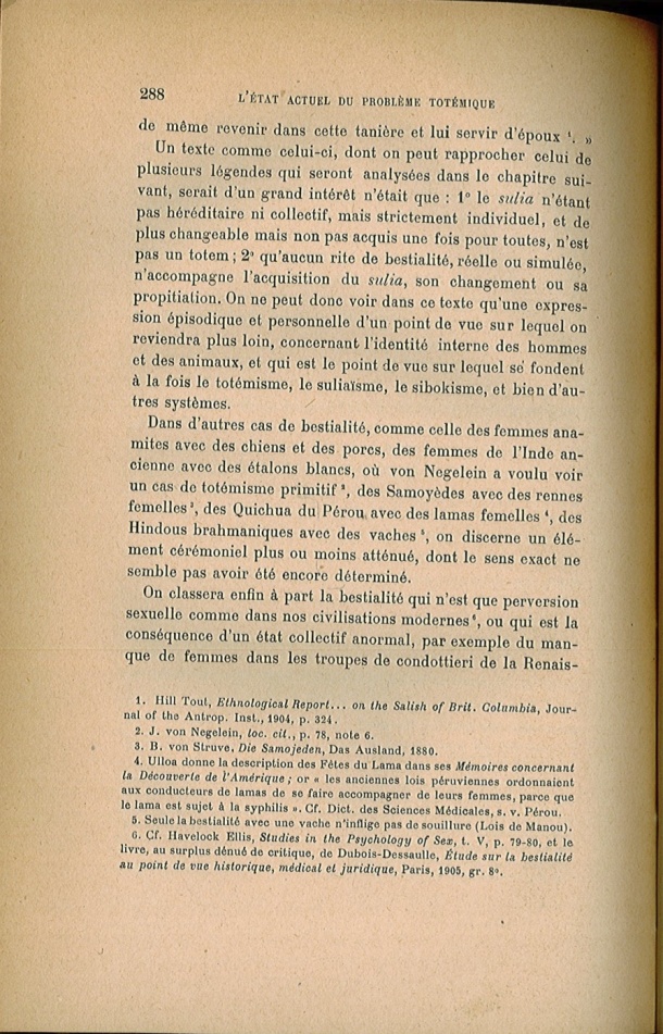 Arnold Van Gennep, l'État Actuel du Problème Totémique, 1920 / Arnold Van Gennep, l'État Actuel du Problème Totémique, 1920 / Van Gennep, Arnold /
