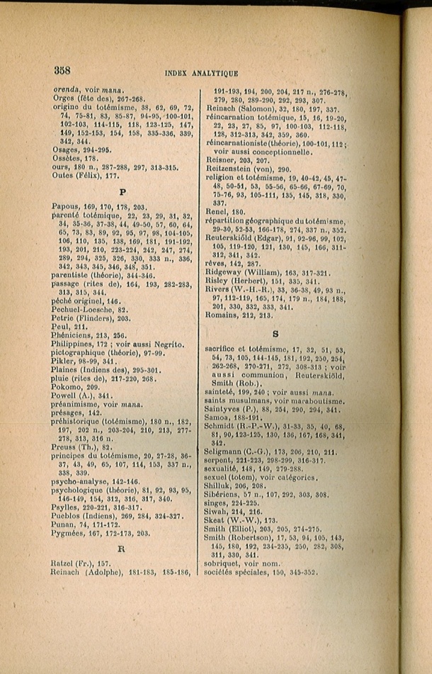 Arnold Van Gennep, l'État Actuel du Problème Totémique, 1920 / Arnold Van Gennep, l'État Actuel du Problème Totémique, 1920 / Van Gennep, Arnold / 