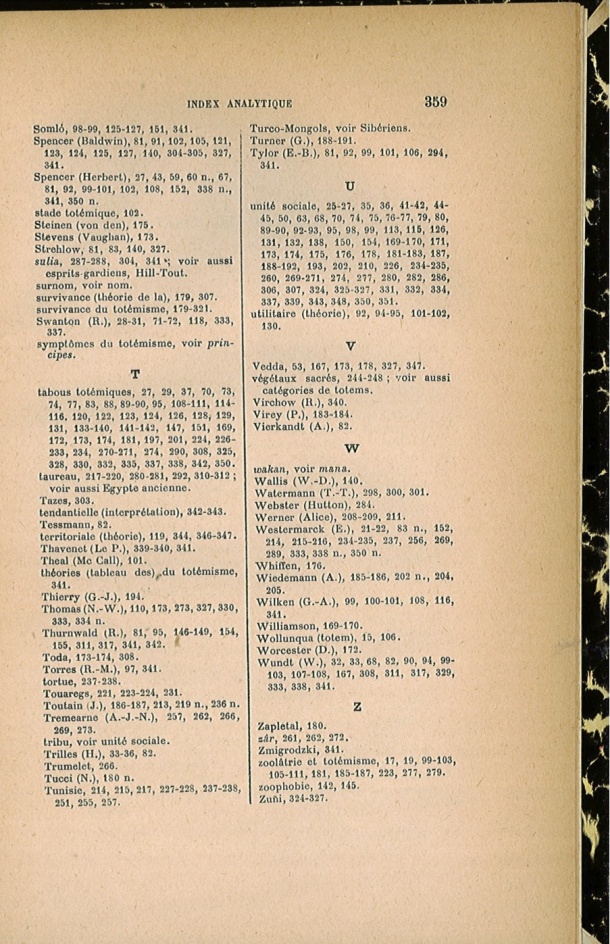 Arnold Van Gennep, l'État Actuel du Problème Totémique, 1920 / Arnold Van Gennep, l'État Actuel du Problème Totémique, 1920 / Van Gennep, Arnold /