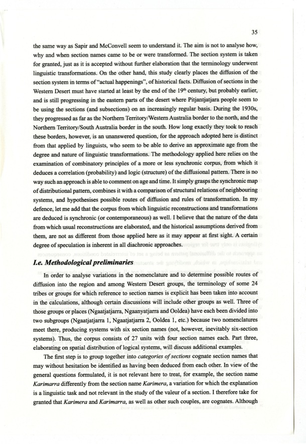 Assimilating Identities: Social Networks and the Diffusion of Sections (Book) / Assimilating Identities / Laurent Dousset / Australia, Western Desert