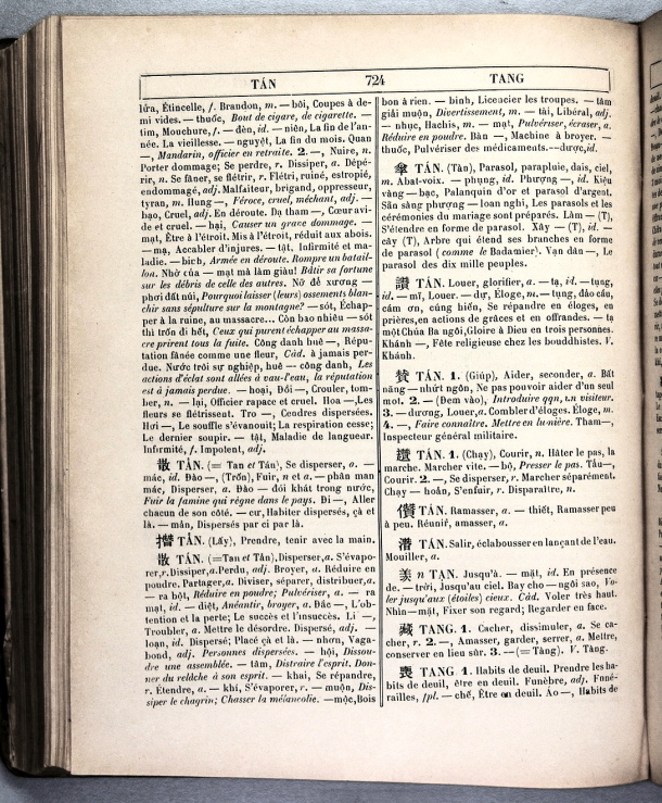 Dictionnaire Annamite-Français, par J.F.M. Génibrel / Dictionnaire Annamite-Français, par J.F.M. Génibrel / Génibrel, J.F.M. /  Viet Nam/ Viet Nam
