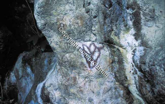 Oksapmin Peinture rupestre / rock art / Oksapmin Peinture rupestre / rock art / Lorenzo Brutti / Papua New Guinea
