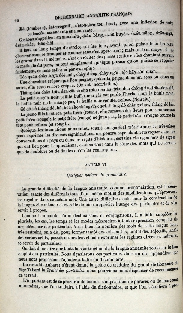 Dictionnaire Elémentaire Annamite-Français, Legrand de la Liraye / Dictionnaire Elémentaire Annamite-Français, Legrand de la Liraye / Legrand de la Liraye /  Viet Nam/ Viet Nam