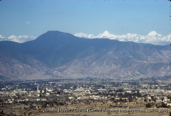 Vallée de Kathmandu c.1971 / Vue de Kathmandu.  / Hyvert, Gisèle  / Kathmandu (Kathmandu district), Népal 