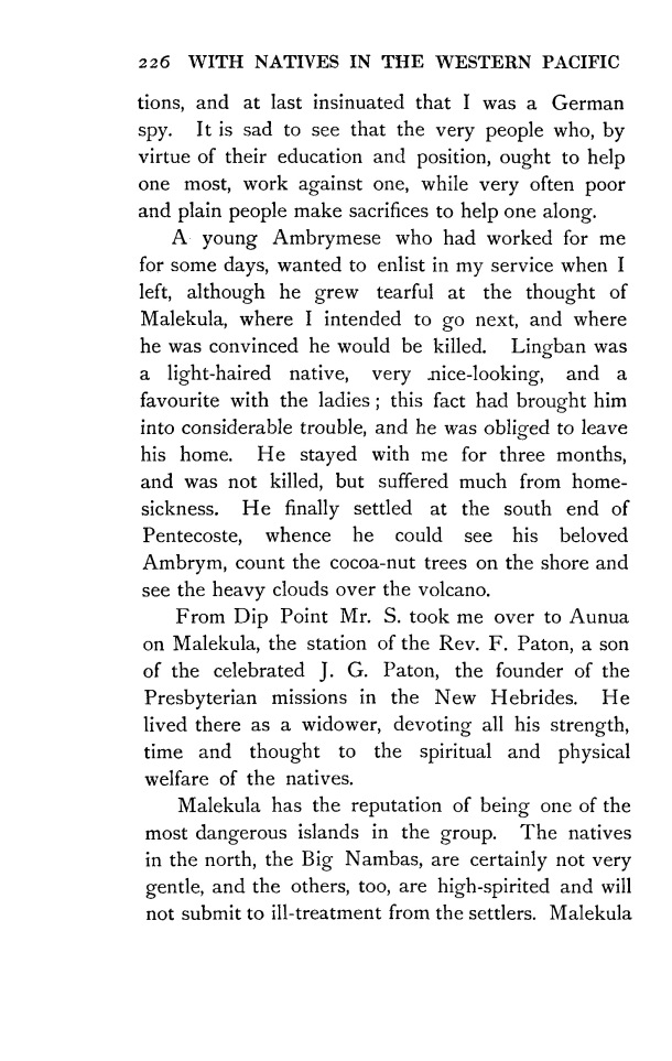 Speiser, Felix. 1913. Two years with the natives in the Western Pacific / Speiser, Felix. 1913. Two years with the natives in the Western Pacific / Felix Speiser / Vanuatu/ Vanuatu