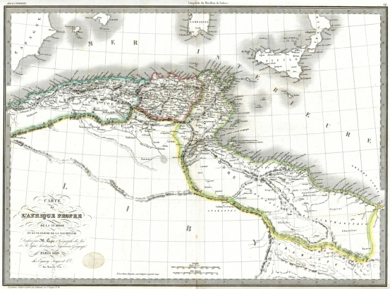 General historical maps / Carte de l'Afrique propre / Divers, /  Egypt/ Égypte