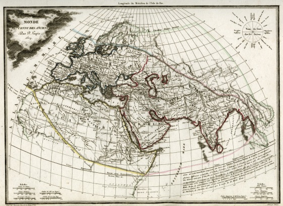 Précis de la Géographie universelle, M. Malte-Brun, 1810 / Monde connu des anciens / Lapie, P. / 