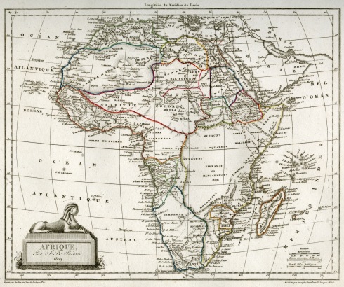 Précis de la Géographie universelle, M. Malte-Brun, 1810 / Afrique / J.B. Poirson / Afrique