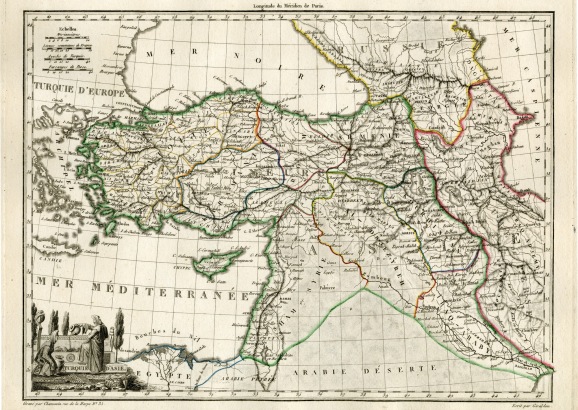 Atlas supplémentaire du Précis de la Géographie Universelle, Malte-Brun, 1812 / Turquie d'Asie / Lapie, Pierre M.; Malte-Brun, Conrad / Turquie
