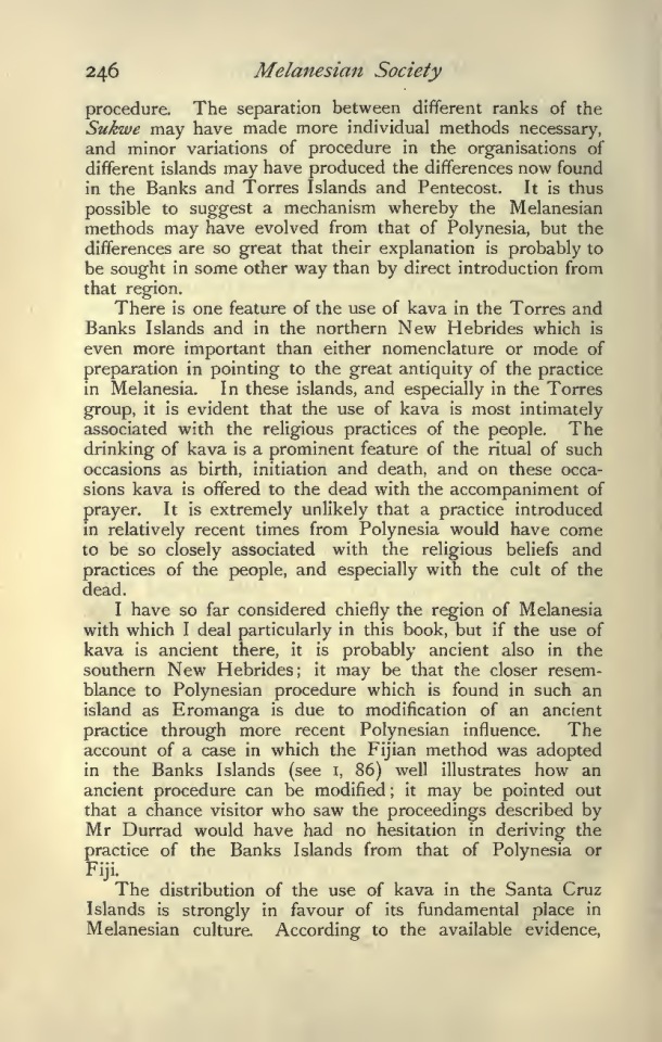 The history of Melanesian Society (W.H.R. Rivers), Volume 2 / The history of Melanesian Society (W.H.R. Rivers), Volume 2 / Rivers, William Halse Rivers / 
