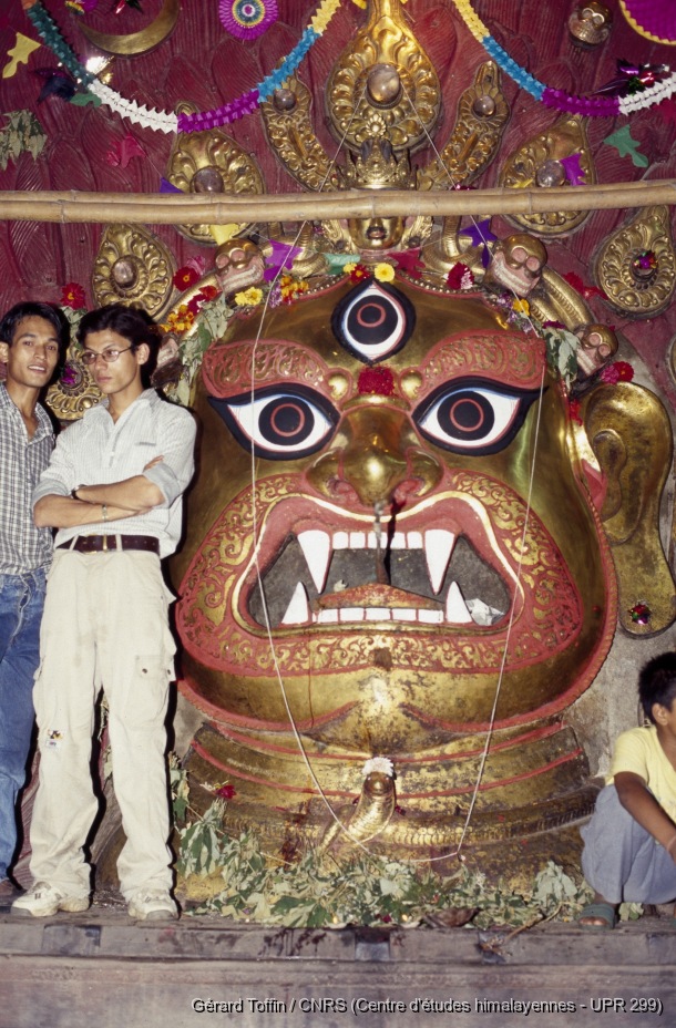 Album Indra Jatra (1974-2005) / Indra Jatra : Svet Bhairav à Hanuman Dhoka 
  / Toffin, Gérard  / Kathmandu (Kathmandu district), Népal